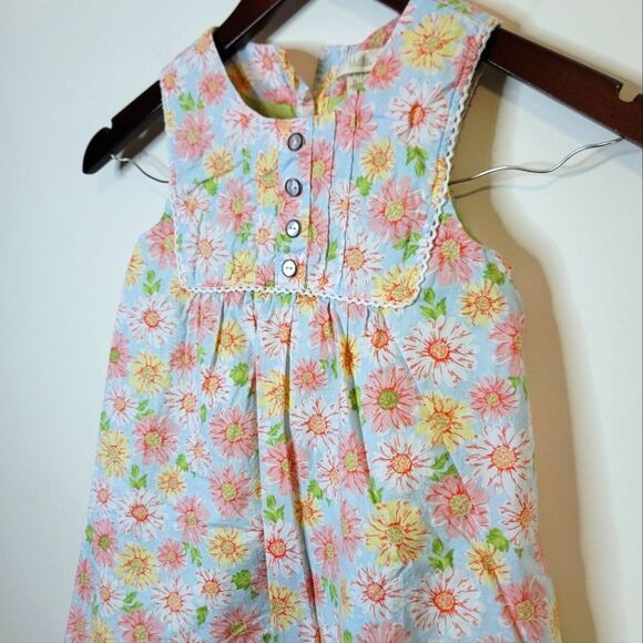 Matilda Jane Floral Daisy Charm Dress Lace Detail Size 6 - Picture 2 of 10